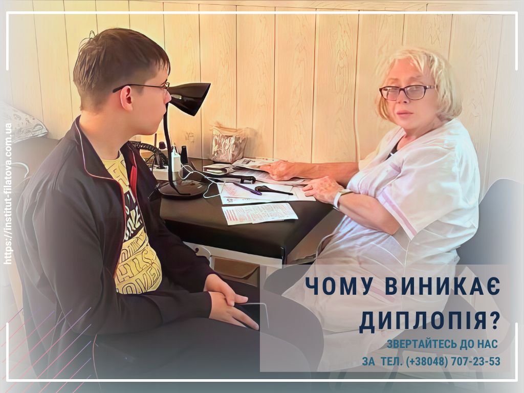 ЧОМУ ВИНИКАЄ ДИПЛОПІЯ?