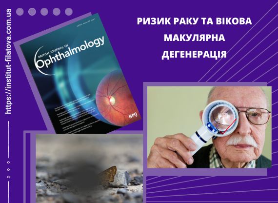 Ризик раку та вікова макулярна дегенерація