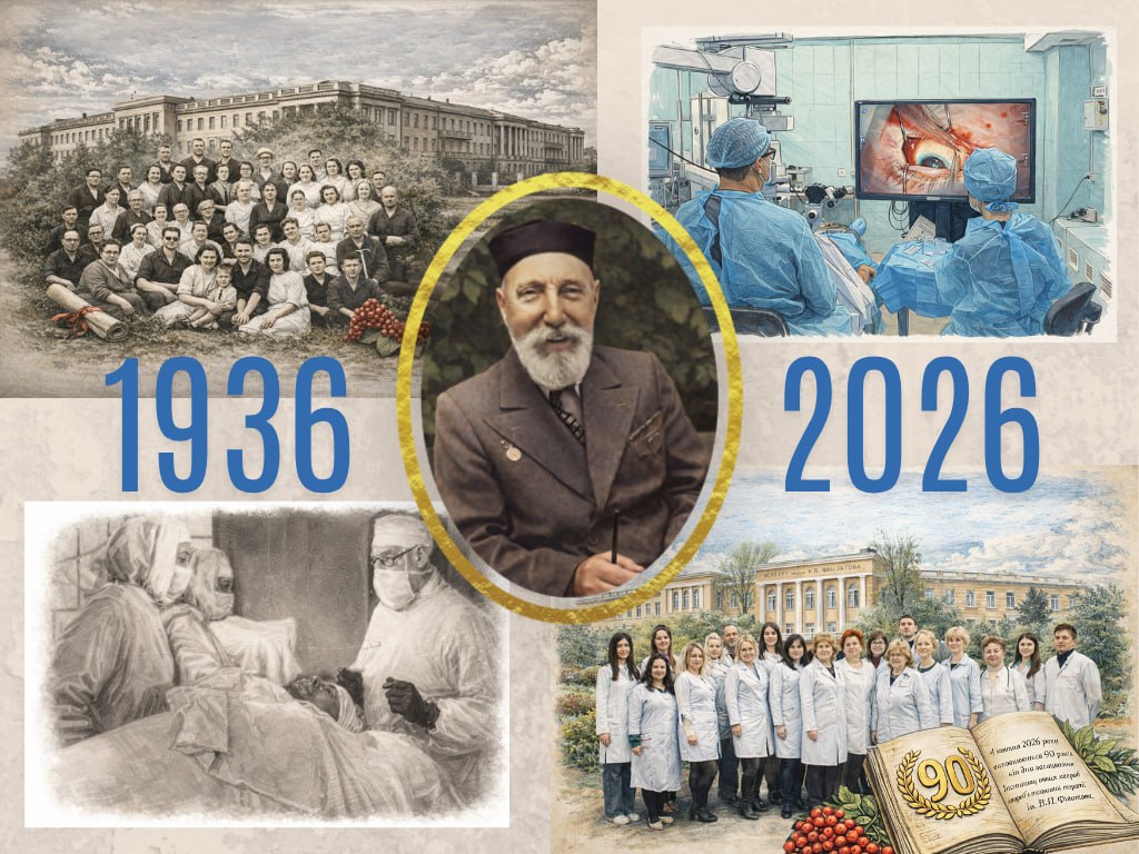 СЛАВЕТНИЙ ШЛЯХ ДОВЖИНОЮ В 90 РОКІВ: ІНСТИТУТ ІМ. В.П. ФІЛАТОВА