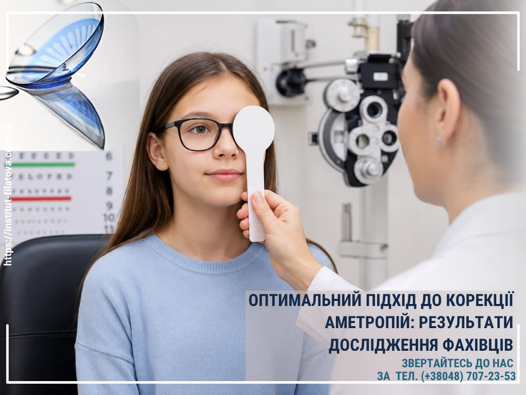 ОПТИМАЛЬНИЙ ПІДХІД ДО КОРЕКЦІЇ АМЕТРОПІЙ: РЕЗУЛЬТАТИ ДОСЛІДЖЕННЯ ФАХІВЦІВ
