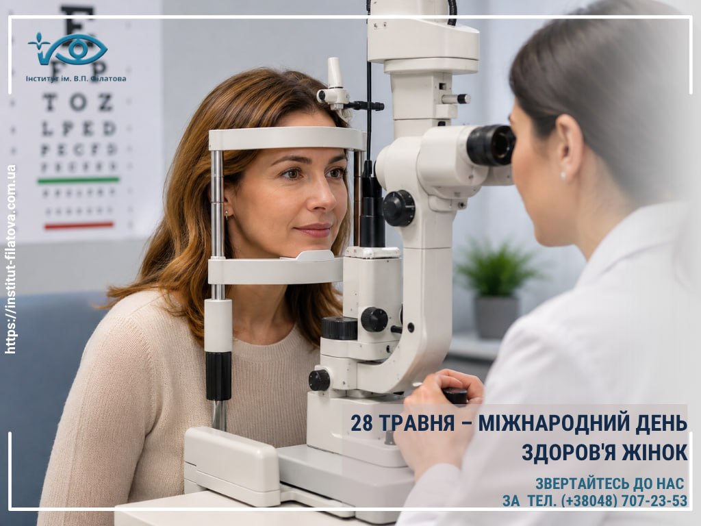 28 ТРАВНЯ – МІЖНАРОДНИЙ ДЕНЬ ЗДОРОВ’Я ЖІНОК